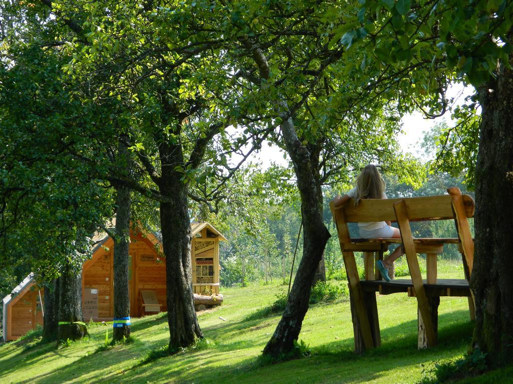 Glamping Organic Farm Slibar Villa Trzic ภายนอก รูปภาพ