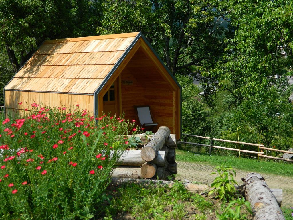 Glamping Organic Farm Slibar Villa Trzic ภายนอก รูปภาพ