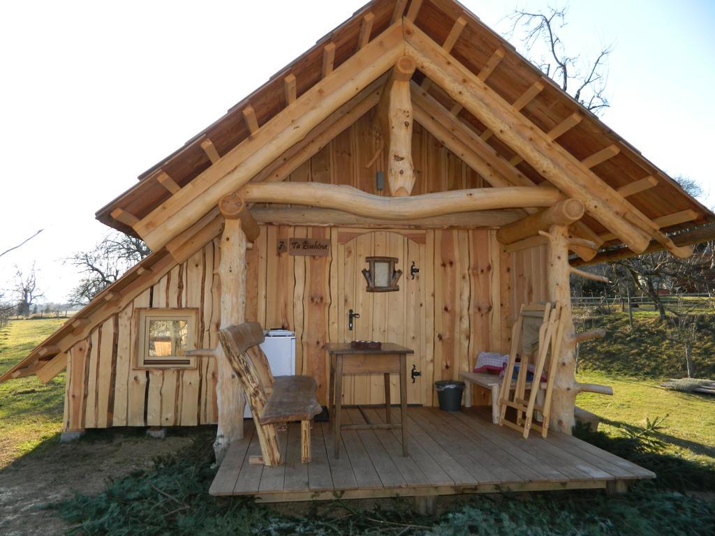 Glamping Organic Farm Slibar Villa Trzic ภายนอก รูปภาพ