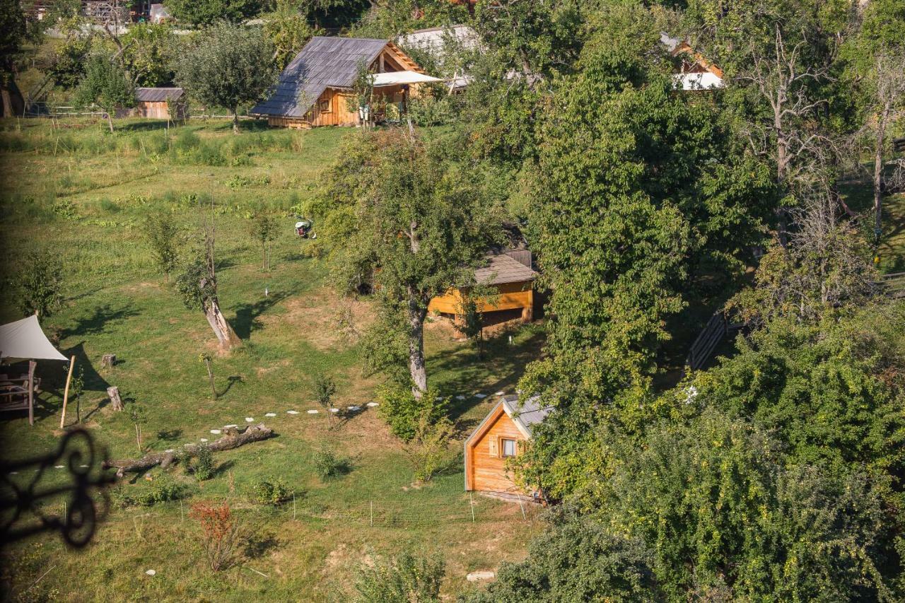 Glamping Organic Farm Slibar Villa Trzic ภายนอก รูปภาพ