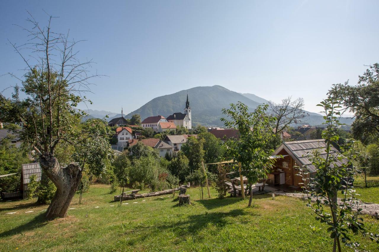 Glamping Organic Farm Slibar Villa Trzic ภายนอก รูปภาพ