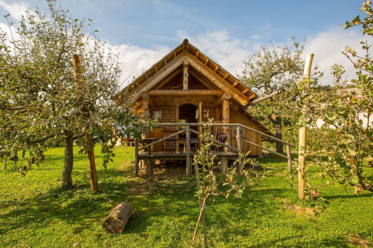 Glamping Organic Farm Slibar Villa Trzic ภายนอก รูปภาพ