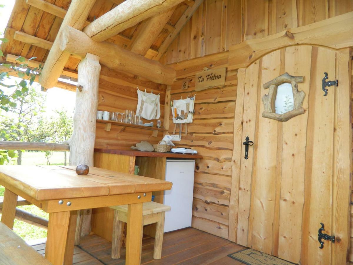 Glamping Organic Farm Slibar Villa Trzic ภายนอก รูปภาพ